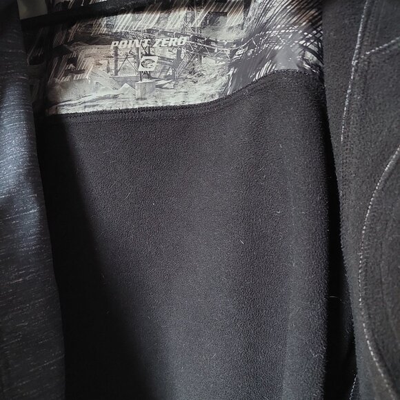 Point Zero Weather Protection Softshell Fleece Jacket Coat Men's 3XL Blue Gray - Picture 5 of 6